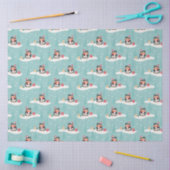Weihnachts-Pinguine-Tissue Seidenpapier (Basteln)