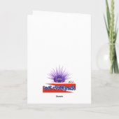 Weihnachts-Piratenkarte Feiertagskarte (Rückseite)