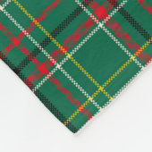 Weihnachts-Plaid Grünes Muster-23914 Fleecedecke (Ecke)
