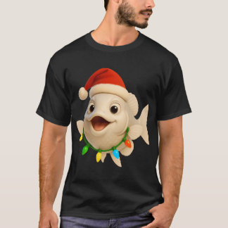 Weihnachts-Platin-Arowana T-Shirt