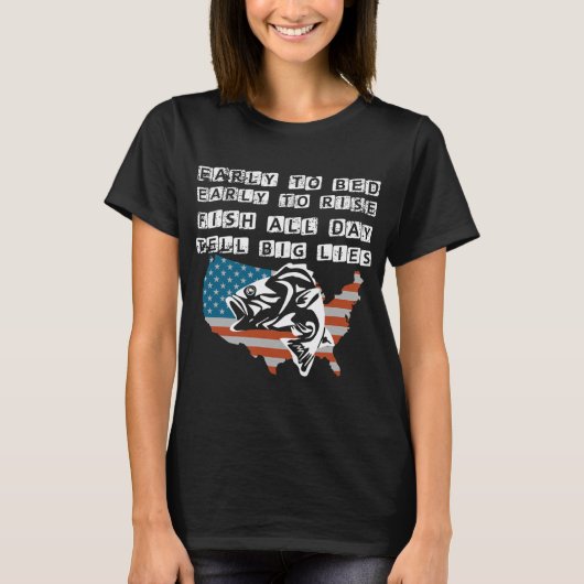 Weihnachts-Plattkopfbarsch T-Shirt (Vorderseite)