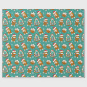 Weihnachts-Plätzchen Geschenkpapier (Flach)