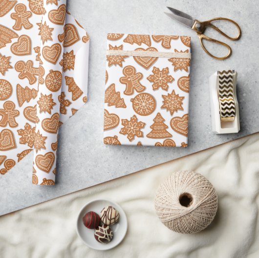 Weihnachts-Plätzchen Geschenkpapier (Kunsthandwerk)