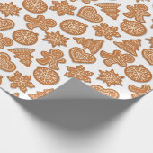 Weihnachts-Plätzchen Geschenkpapier (Ecke)