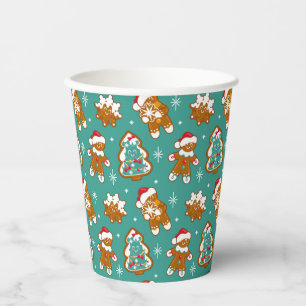 Weihnachts-Plätzchen Pappbecher