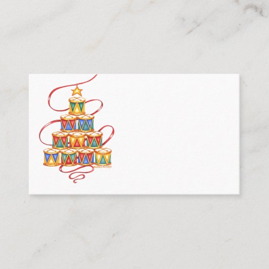 Weihnachts-Platzkarte Platzkarte (Vorderseite)