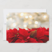 Weihnachts-Poinsettia, CorporateWeihnachts-Party Einladung (Rückseite)