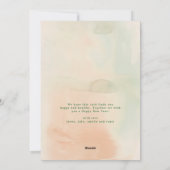 Weihnachts-Poinsettia-Splendor-FotoCollage Feiertagskarte (Rückseite)