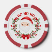 Weihnachts Poker Chips Niedlich Name der Weihnacht (Vorderseite)