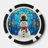 Weihnachts-Poker-Night-Geschenk Pokerchips (Rückseite)