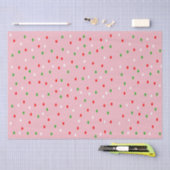 Weihnachts-Polka-Dots Seidenpapier (Handwerk)