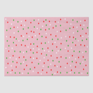 Weihnachts-Polka-Dots Seidenpapier