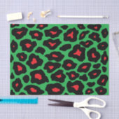 Weihnachts-Pop Leopard Seidenpapier (Handwerk)