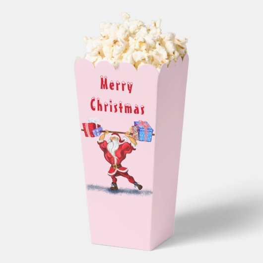 Weihnachts-Popcornboxen Geschenkschachtel (Geplatzt)