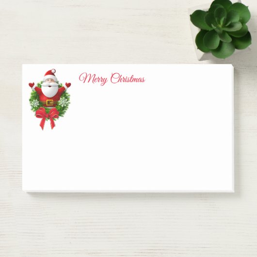 Weihnachts-Post - Anmerkungen Post-it Klebezettel (Büro)