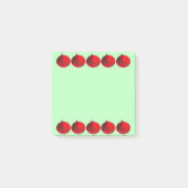 Weihnachts-Post-it®-Hinweise Post-it Klebezettel (Vorderseite)