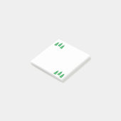 Weihnachts-Post-it®-Hinweise von dalDesignNZ Post-it Klebezettel (angewinkelt)