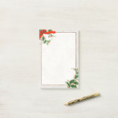 Weihnachts Post-it Klebezettel (Auf Schreibtisch)