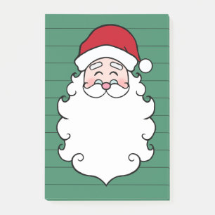 Weihnachts-Post-it-Notes-Geschenk von Santa Claus Post-it Klebezettel