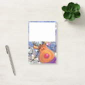 Weihnachts Post it Notes mit Happy Rentier Post-it Klebezettel (Büro)
