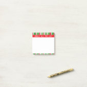 Weihnachts-Post-It® Notizen (Auf Schreibtisch)
