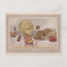 Weihnachts Postcard Peevish Käse