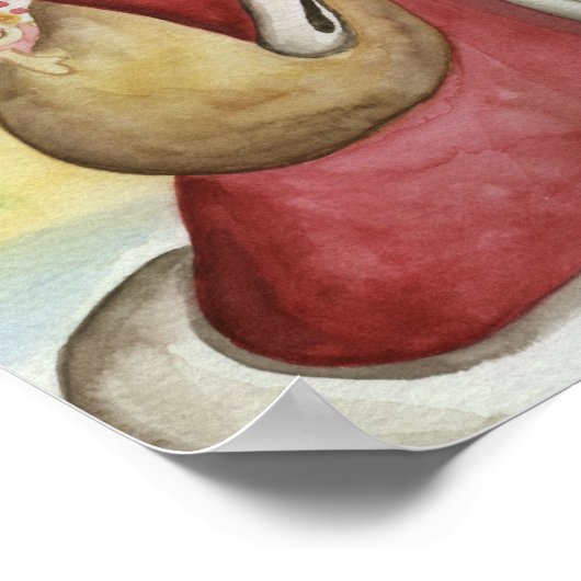 Weihnachts-Poster Poster (Ecke)