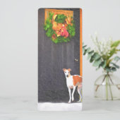 Weihnachts-Postkarte Feiertagskarte (Stehend Vorderseite)