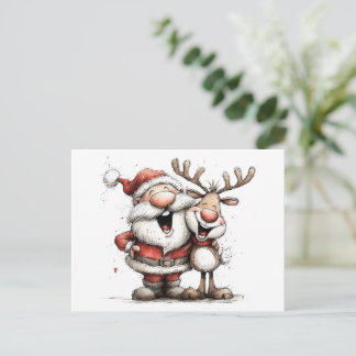 Weihnachts-Postkarte, Holiday Mini Art Print & Gru Feiertagspostkarte