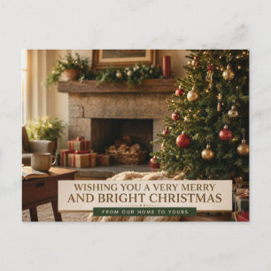 Weihnachts-Postkarte Postkarte