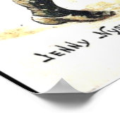 Weihnachts-Postkarte von Jenny Nystrom Poster (Ecke)