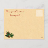Weihnachts-Postkarten Feiertagspostkarte (Rückseite)