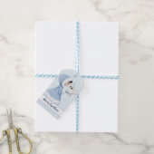 Weihnachts-Prinzessin Owl Winterschneeflocken Geschenkanhänger (Mit Garn)