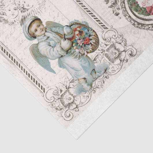 Weihnachts-Projektrahmen Vol. 1 Decoupage Seidenpapier (Ausschnitt)