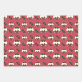 Weihnachts-Pudding 2 Geschenkpapier Set (Vorderseite 3)