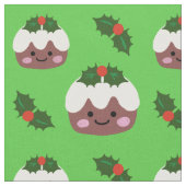 Weihnachts-Pudding 2 Stoff (Nahaufnahme)