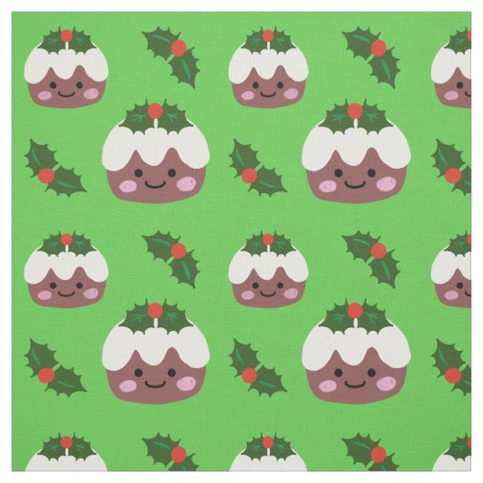 Weihnachts-Pudding 2 Stoff (Muster)