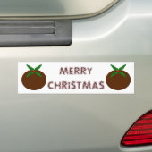 Weihnachts-Pudding-Autoaufkleber Autoaufkleber (Auf Auto)
