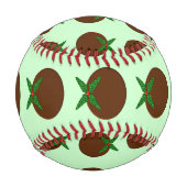Weihnachts-Pudding Baseball (Rückseite)