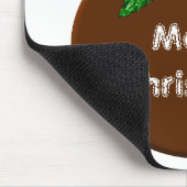 Weihnachts-Pudding Custom Mousepad (Ecke)
