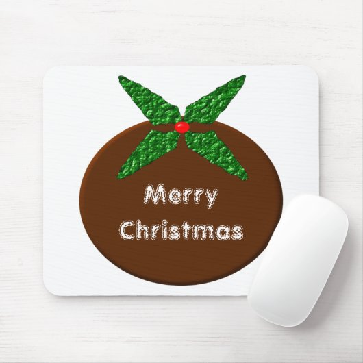 Weihnachts-Pudding Custom Mousepad (Mit Mouse)
