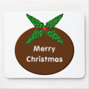 Weihnachts-Pudding Custom Mousepad