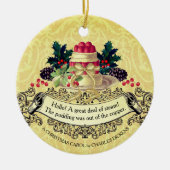 Weihnachts-Pudding-Essen Weihnachtsschmuck (Vorne)