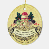 Weihnachts-Pudding-Essen Weihnachtsschmuck (Links)
