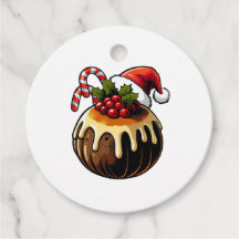 Weihnachts Pudding Fvor Tags