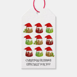 Weihnachts-Pudding Geschenkanhänger