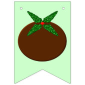 Weihnachts-Pudding-Jagdfahnen Wimpelkette (Erste Fahne)