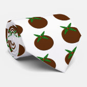 Weihnachts-Pudding-Krawatte Krawatte (Gerollt)