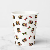 Weihnachts-Pudding-Papier-Cup Pappbecher (Links)