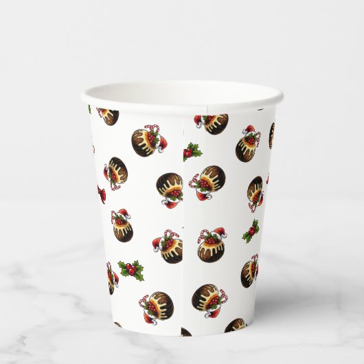 Weihnachts-Pudding-Papier-Cup Pappbecher (Rechts)
